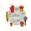 1 MINI MOULE EN SILICONE  Cuisine FIMO SCULPEY CERNIT DTM 284401