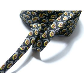 3m  ruban cordon  10mm biais Petit Gris 1800759602