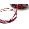1m ruban cordon spaghetti 5mm biais Mitsi Petunia 1800986848