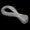 PAX 10m CORDON  simili cuir  ARGENT 1.8 par 1mm ref 11170506162830 