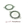 10 CONNECTEUR ROND Liere ARTY  ref 272 VIEIL ARGENT, DIY 