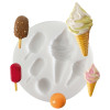 Mini moule silicone pour pâte polymère, fimo DTM 284430