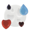 Mini moule silicone pour pâte polymère, fimo JOYAUX DTM 284442