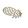 1 Estampe pendentif filigrane Grand ANANAS Or Rose de 45mm B4383