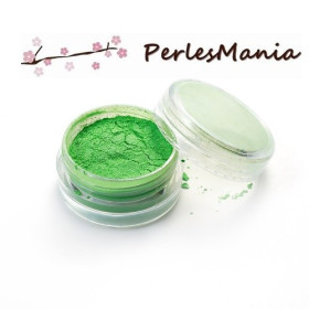 Boite poudre de Paillette pour Création RESINE couleur VERT S1192369
