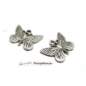 pendentif magnifique papillon 2A2748 viel argent