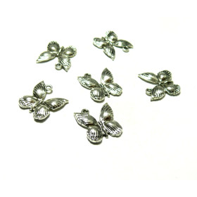 PAX 40 pendentif, breloque magnifique PAPILLON ARGENT Antique S112190