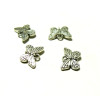 pendentifs papillon  BIFACE 2A2926 metal Argent Antique