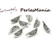 pendentifs breloque PASTEQUE 3D BIFACE couleur ARGENT ANTIQUE