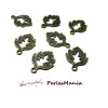 20 pendentifs  FEUILLE 24mm  BRONZE 131109182714