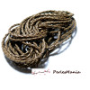 PAX 5m de cordon simili cuir Tresse Marron 3mm 131129161041M
