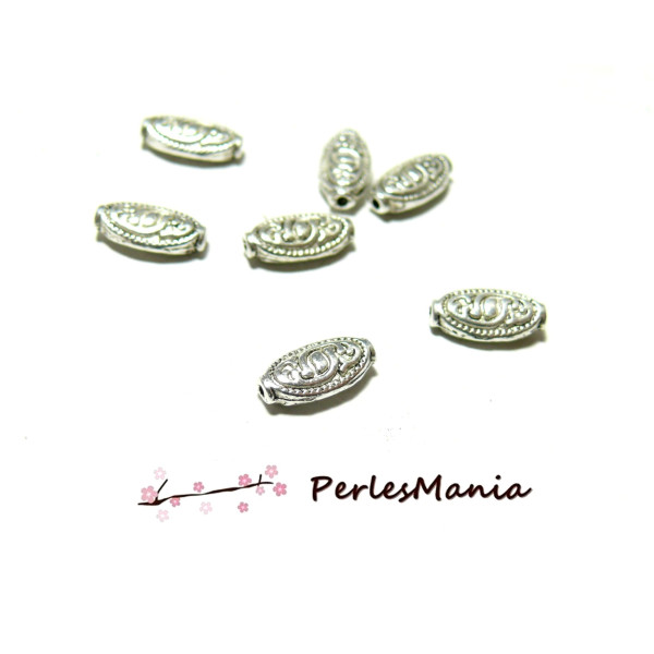Perles Plates Intercalaire Ovale