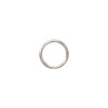 PAX 500 anneaux de jonction ARGENT VIF 5mm par 0.9mm