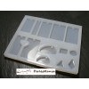 1 Grand MOULE EN SILICONE 12 Formes ( H4102 )