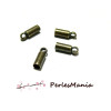 PAX 30 Calottes coupelles embouts Lisse 15mm metal couleur Bronze S1186427