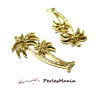 pendentifs Breloque Grand Palmier Dorés 35mm PS1193974