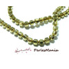 Perles Hématite à Facettes  4mm  métallisé Ton Doré