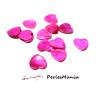 Pendentifs Nacres Pastilles Coeur 13mm Fuschia