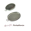Supports de Pendentif Acier Inoxydable Plateau 18 par 25mm