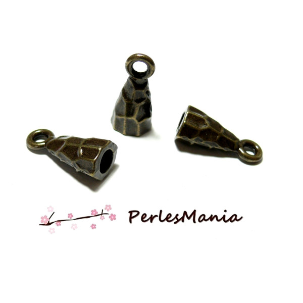 Cônes embouts caps coupelles Carapace métal Bronze