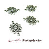 PAX 25 Pendentifs  multiconecteurs 4 attaches  couleur Argent Antique PS11105357