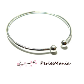 PAX 5 supports bracelets jonc extensibles ARGENT PLATINE S1160390