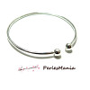 PAX 5 supports bracelets jonc extensibles ARGENT PLATINE S1160390