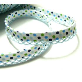ruban biais Multipois et Dentelle 12mm 71482 collection 2439
