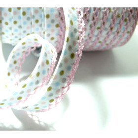 1m ruban biais Multipois et Dentelle 12mm 71482 collection 2439