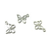 Pendentifs Connecteurs Papillon en Acier Inoxydable  pour création de bijoux raffinés