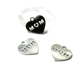 H201T488 PAX 4 Pendentifs Libellule  en Acier Inoxydable 