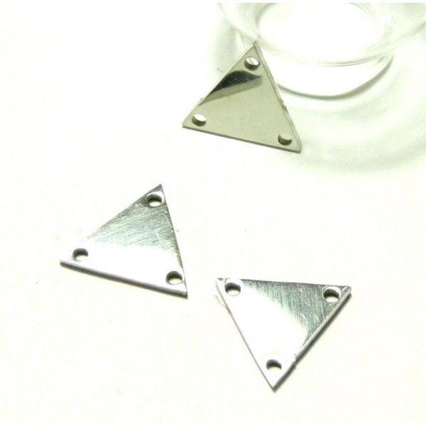 Pendentifs multi connecteur triangle en Acier Inoxydable pour bijoux raffinés