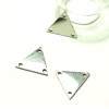 Pendentifs multi connecteur triangle en Acier Inoxydable pour bijoux raffinés