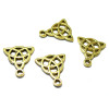 Pendentifs Breloques Symbole Celte, Celtique,  Tribal couleur Doré