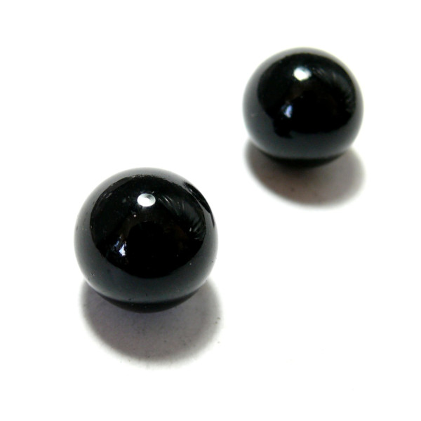 Perle Sonore 14mm Noir pour Création Bola de Grossesse9