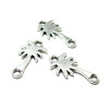 PS110111841 PAX 25 Pendentifs Connecteurs Cactus 22mm en metal couleur Argent Antique