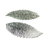 PS110107759 PAX 10 Estampes filigrane Plumes Argent Vif de 35mm 