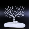 Presentoir Bijoux Original Arbre Cerf  Blanc 25cm