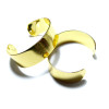 Support bracelet Jonc Manchette couleur Doré Qualité Cuivre