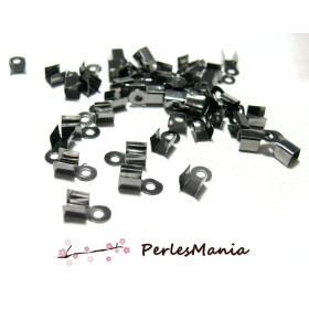 PAX 1000 GRIFFE PINCE ATTACHE RUBAN 8 par 4mm metal GUN METAL embouts, serre fils S1189755