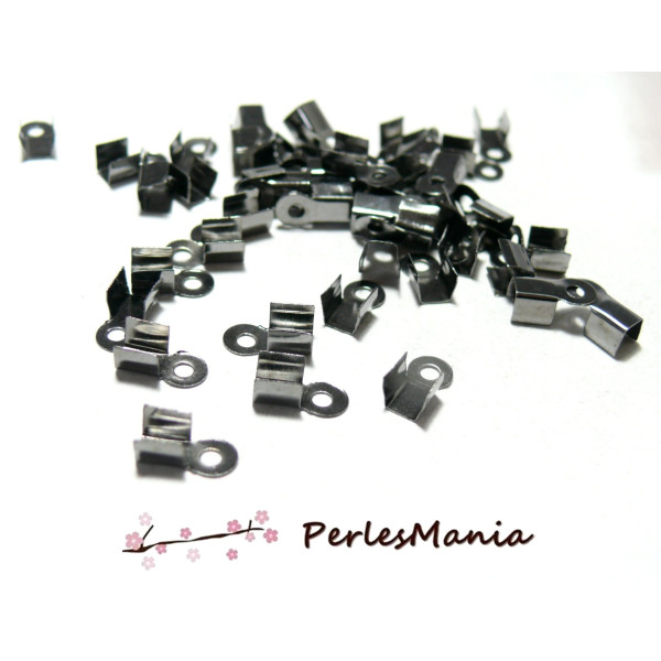 PAX 1000 GRIFFE PINCE ATTACHE RUBAN 8 par 4mm metal GUN METAL embouts, serre fils S1189755