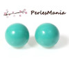 Perle Sonore 12mm Bleu vert pour Création Bola de Grossesse
