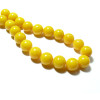 1 fil d'environ 95 perles JADE MASHAN JAUNE 4mm,HX1107