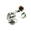 Supports  bague 12mm Double Cabochons métal couleur Argent Platine
