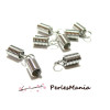 20 embouts RESSORTS pour cordon chaine ACIER INOXYDABLE 2mm 