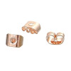 PAX: 500 embouts, poussoir, bouchon stoppeurs PAPILLON metal OR ROSE S1185325