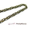 10 mètre chaine double maille Bronze PCHP005Y fournitures pour bijoux 