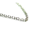 PCHS079 PAX 5 mètres Chaine maille couleur Argent platine