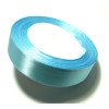 RC20Y011  1 rouleau de 22 mètres ruban satin 20mm Bleu Cyan