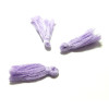 HQ2413 PAX 50 mini pompons breloque passementière Lilas environ 30mm